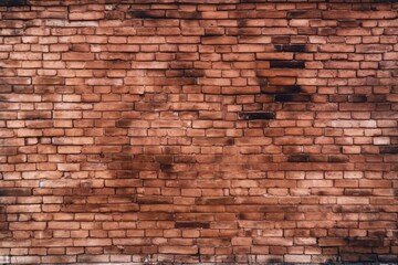 Fototapeta premium Vintage Red brick wall background.
