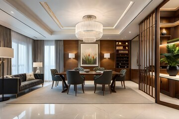 interior of a hotel Generated Ai