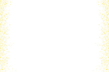 Rectangle Gold Glitter Color Luxury Border Frame Transparent Background