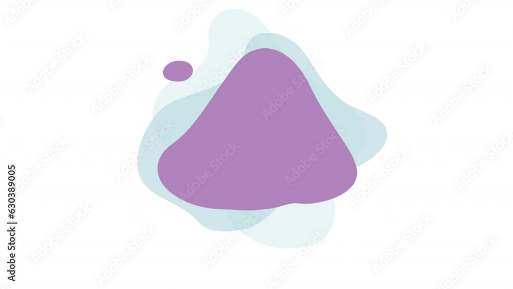 Poster abstract liquid color frame for banner backdrop. modern loop video animation for advertisement on tr