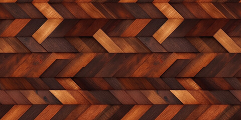 Old brown wooden seamless background.