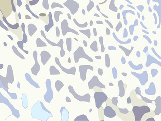 Textural backdrop in gray-blue-white tonality for textiles or prints. Ornamental background for business concepts, fashion trends, interior solutions, posters, covers, wallpaper, fabrics, etc. Vector 