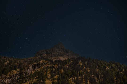 Parque National Volcan Nevado de Colima under millions of stars Bortle 3 region.