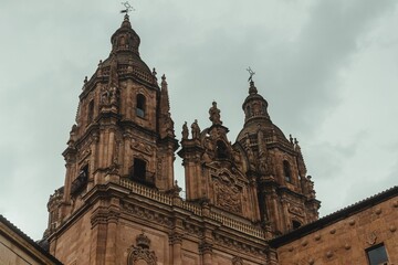 Fototapeta na wymiar Scenic view of the Cathedral of Salamanca in Spain