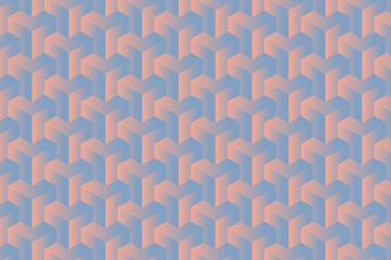 abstract blue and orange gradient geometric background