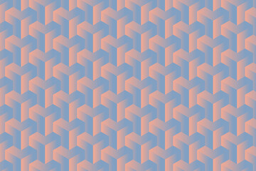 abstract blue and orange gradient geometric background