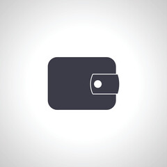 Wallet icon, Wallet isolated icon