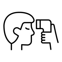 Temperature check icon