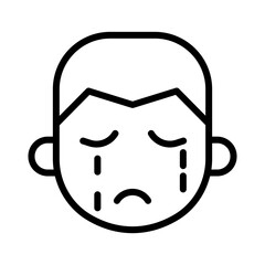 Sad icon