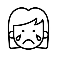 crying icon
