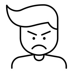 Angry icon