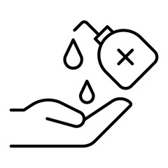 Washing hands icon
