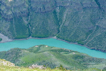 Sulak Canyon. Republic of Dagestan, Russia July 2023
