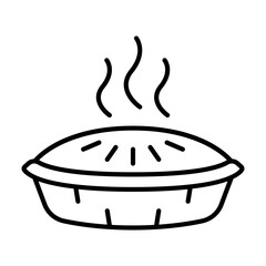 Cherry pie icon