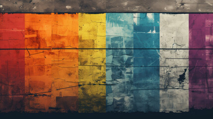 Fototapeta premium Urban Background: Edgy Textures with Distressed Elements for Urban-Themed Designs