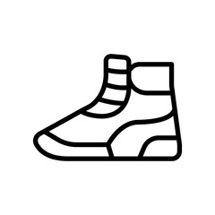 Basketball shoes icon