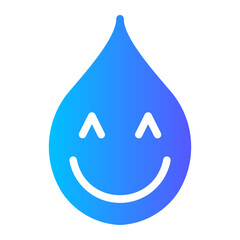 smile gradient icon