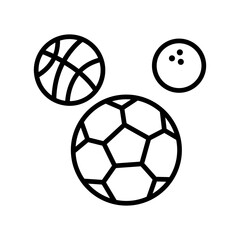 Obraz premium Balls icon