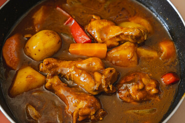 手作りチキンカレー