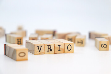 VRIO letters Value, Rarity, Inimitability and Organization concepts