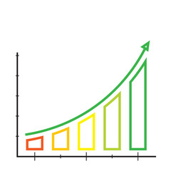 Bussines Graph and Chart Icon Design