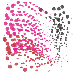 Abstract colorful water color for background.