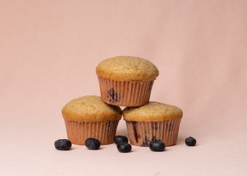 MUFFIN DE ARANDANOS