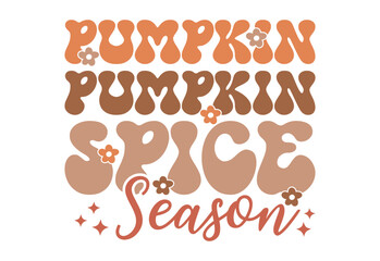 Fall Quote, Pumpkin Season, Retro Fall