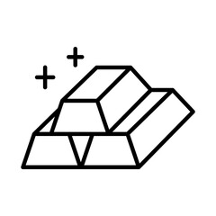Gold bar icon