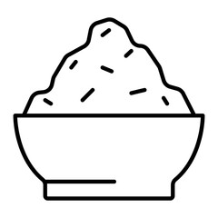Mash potato icon