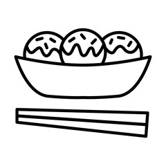 Japanese food icon