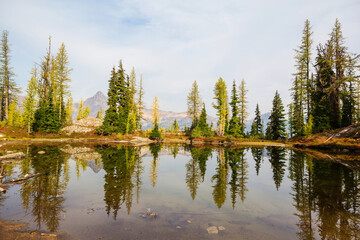 Obraz premium Mountains lake