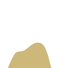 Desert Rock Vector,Cartoon Stone Canyon arc