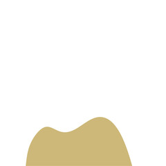 Desert Rock Vector,Cartoon Stone Canyon arc