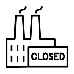 Obraz premium Bankruptcy icon