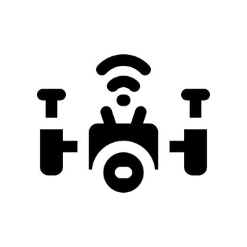 drone icon. vector icon for your website, mobile, presentation, and logo design.