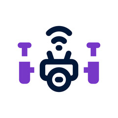 drone icon. vector icon for your website, mobile, presentation, and logo design.