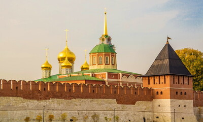 Cathedrals and towers of the Tula Kremlin