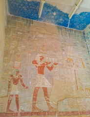 Temple of Queen Hatshepsut in Luxor city, upper Egypt