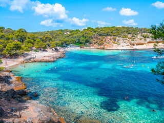 Fototapeta na wymiar Paradise beach of Mallorca
