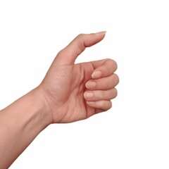 hand showing thumbs up