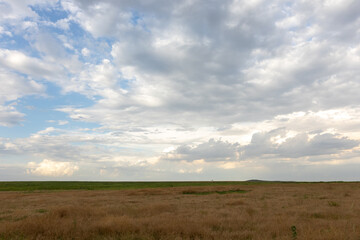 Fototapeta na wymiar Denver Colorado Wildlife Refuge Sky Landscape