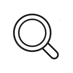 magnifying glass icon design vector template