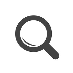 magnifying glass icon design vector template