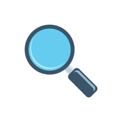 magnifying glass icon design vector template
