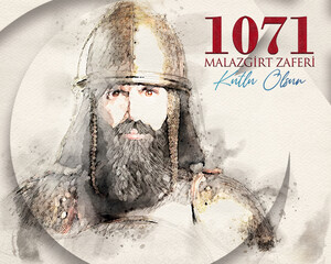 1071 Malazgirt Victory Card - Turkish History, Victories and Patriotism. 