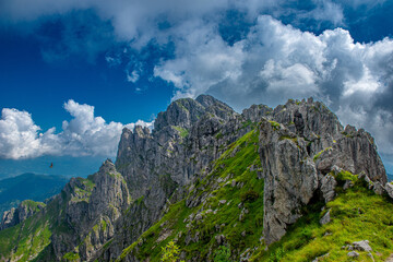 Peak of the mountain