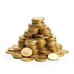 stack of gold coins