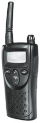 Fototapeta premium Professional walkie talkie with short antenna