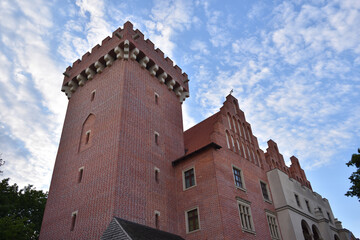 Royal Castle in Poznan, Poland, medieval historical landmark in old Polish town - 630481032